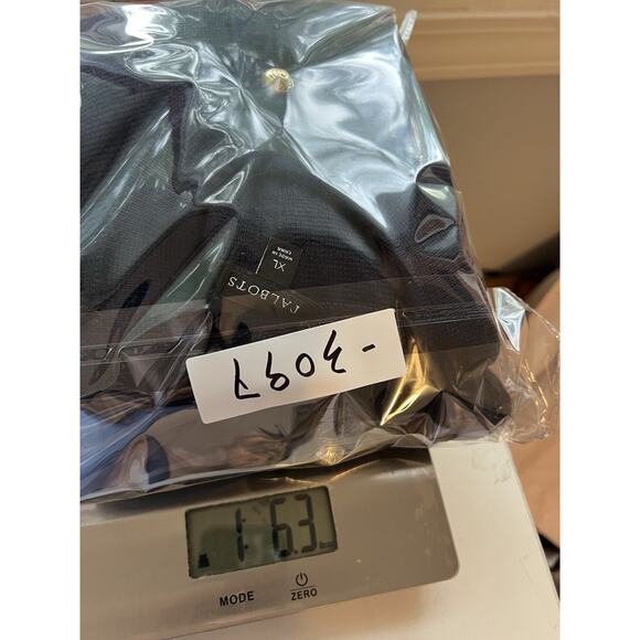 Talbots Womens Button Up Wool Blend Knit Blazer Sz XL Navy Blue Military Preppy - Picture 16 of 16